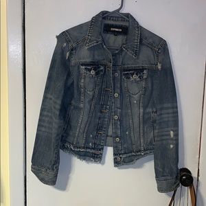 Express jean jacket SMALL